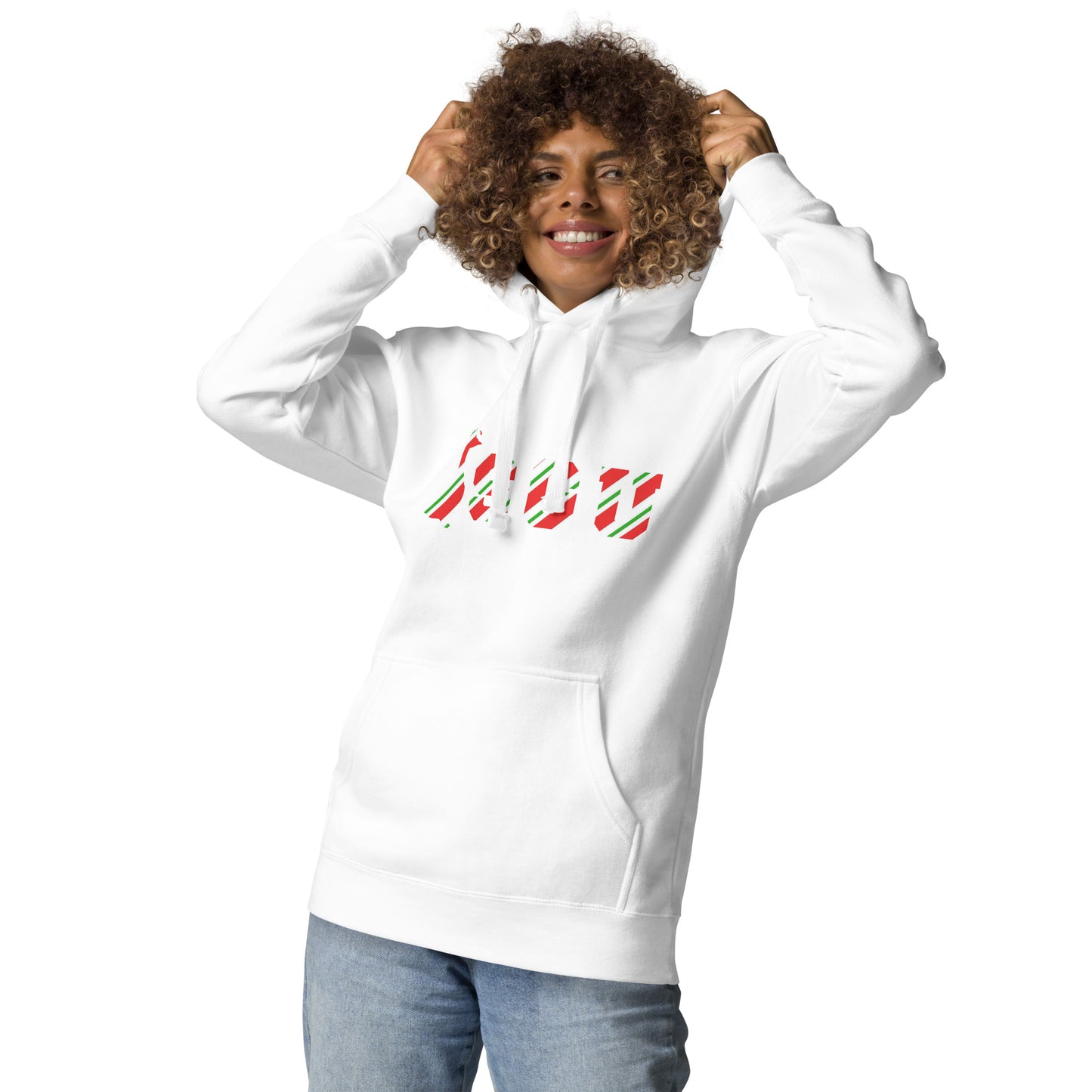 SGU Candy Cane Winter Wonderland Edition | Premium Unisex Hoodie - Snow - Screen Print