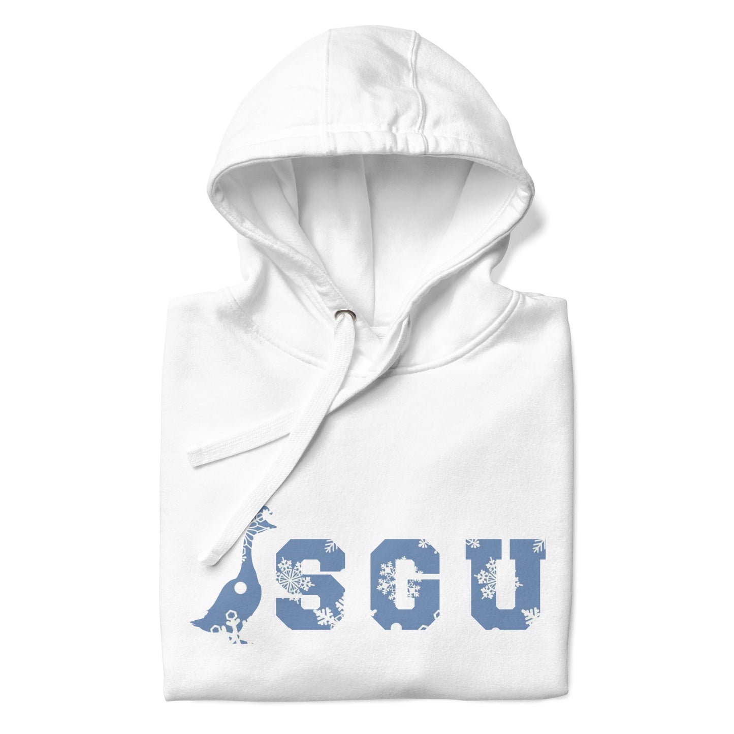 SGU Snowflake Winter Wonderland Edition | Premium Unisex Hoodie - Snow - Screen Print