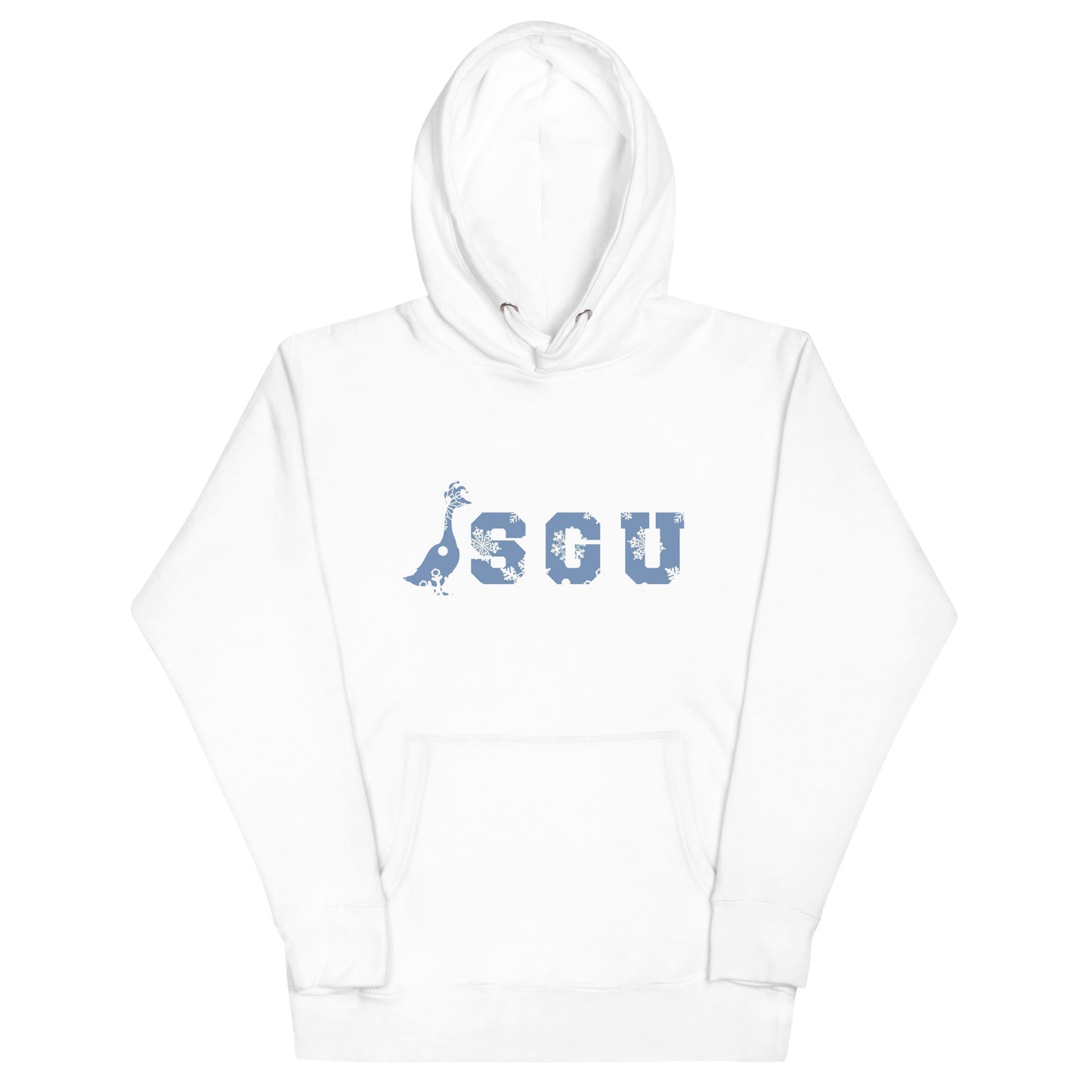 SGU Snowflake Winter Wonderland Edition | Premium Unisex Hoodie - Snow - Screen Print