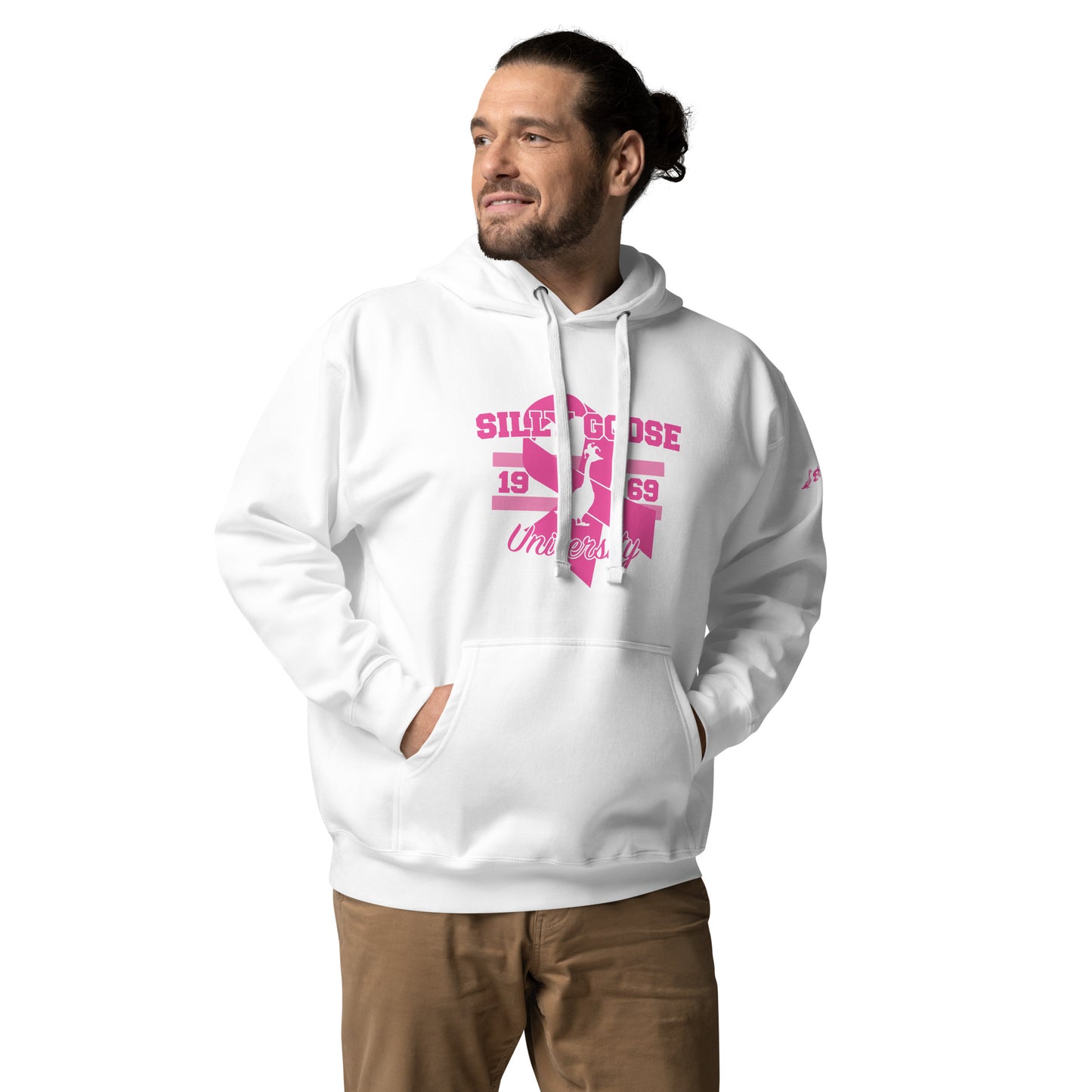 Limited Edition | Ribbon | Breast Cancer Awareness | Premium Unisex Hoodie - Screen Print