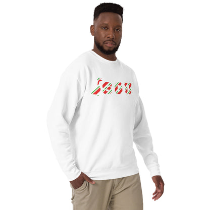 SGU Candy Cane Winter Wonderland Edition | Premium Unisex Crewneck - Snow - Screen Print