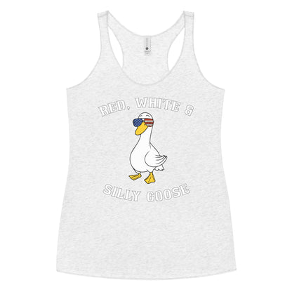 SGU Independence Day | Red, White, & Goose | Women's Racerback Tank