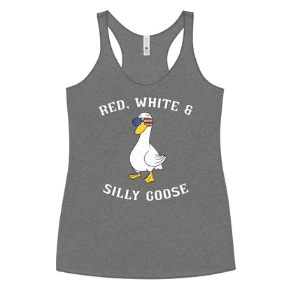 SGU Independence Day | Red, White, & Goose | Women's Racerback Tank
