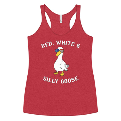 SGU Independence Day | Red, White, & Goose | Women's Racerback Tank