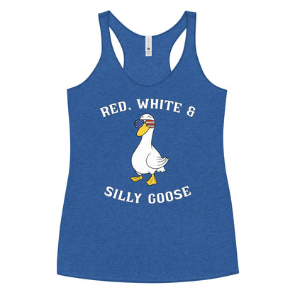SGU Independence Day | Red, White, & Goose | Women's Racerback Tank