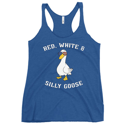 SGU Independence Day | Red, White, & Goose | Women's Racerback Tank