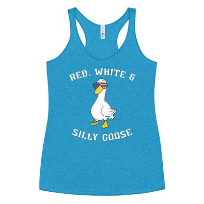 SGU Independence Day | Red, White, & Goose | Women's Racerback Tank