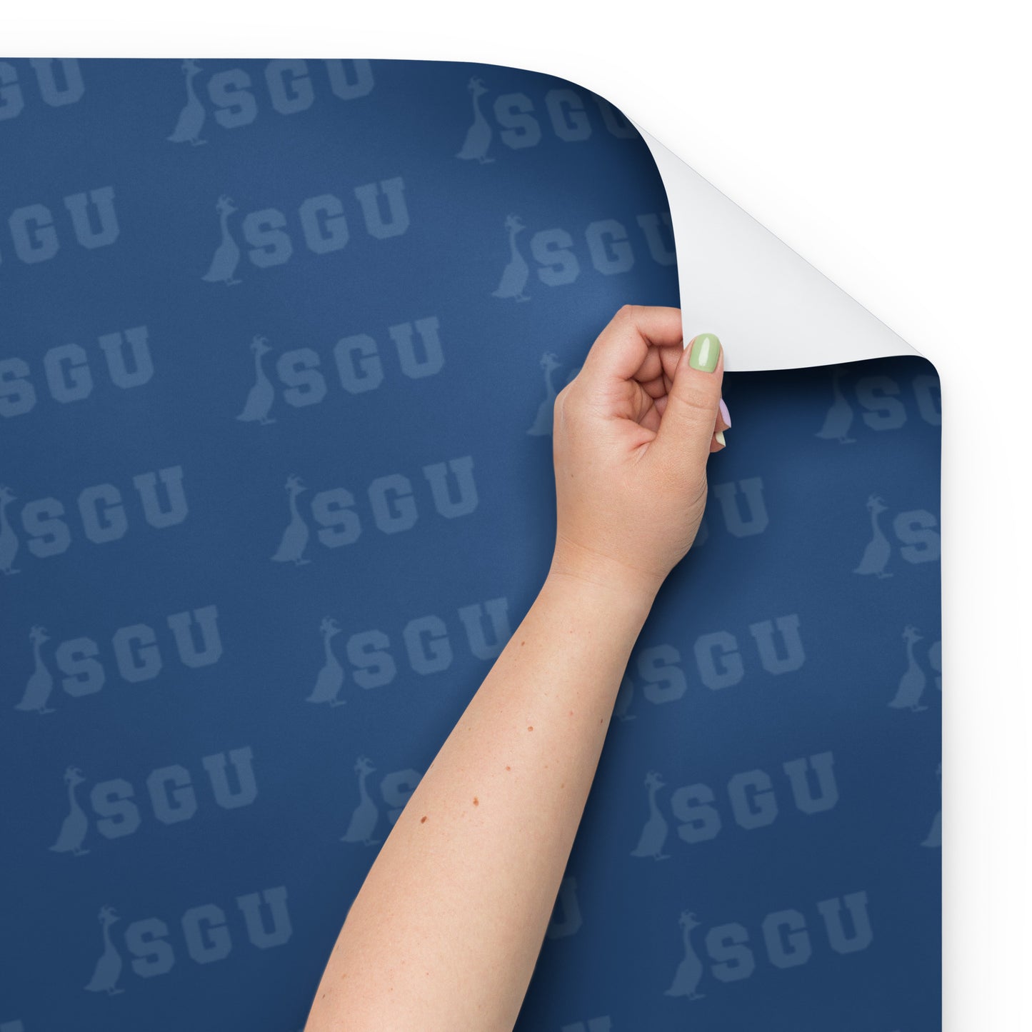 SGU Logo | Wrapping Paper Sheets - Deep Blue