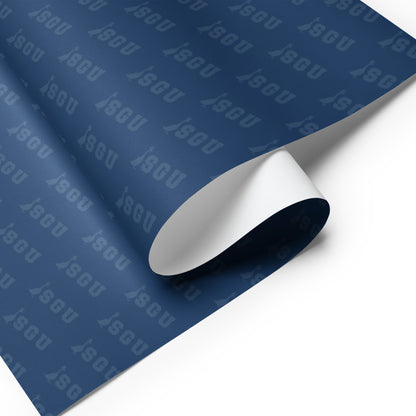 SGU Logo | Wrapping Paper Sheets - Deep Blue