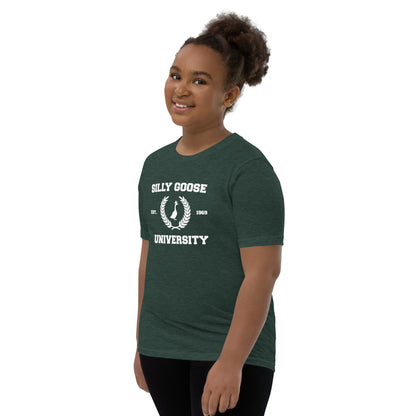 SGU Collegiate Seal | Youth Short Sleeve Tee - Forest Green