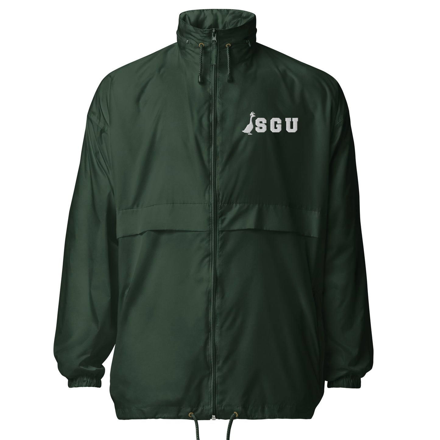 SGU | Packable Unisex Windbreaker - Forrest Green