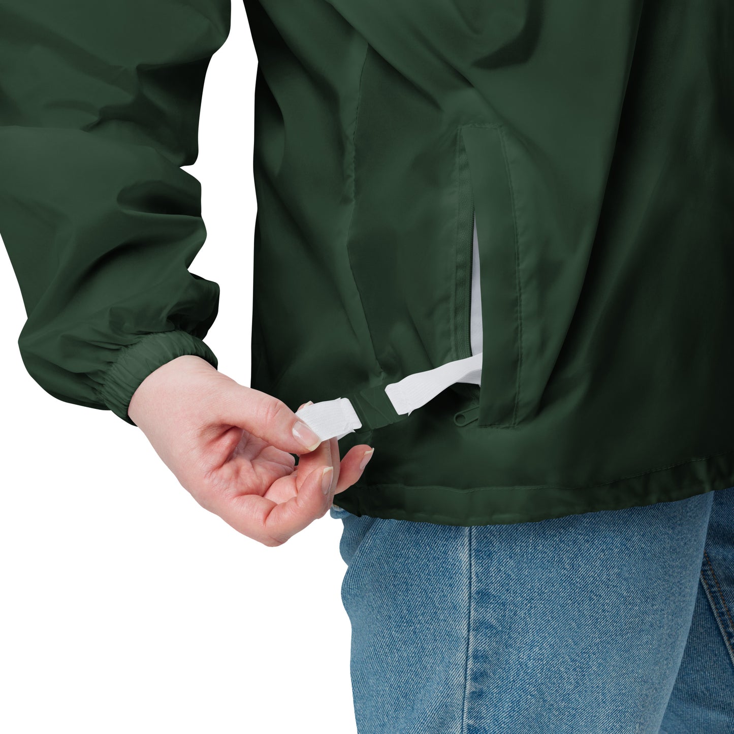 SGU | Packable Unisex Windbreaker - Forrest Green