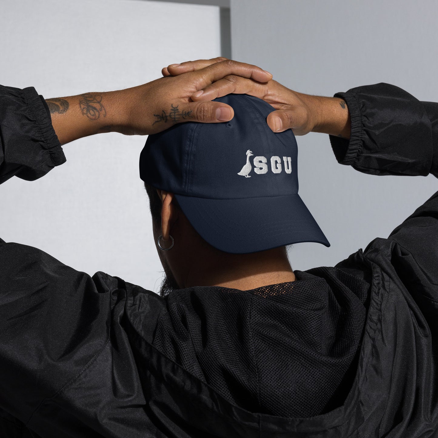 SGU Baseball Cap | Navy/ White