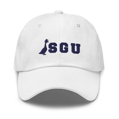 SGU Baseball Cap | White/ Navy