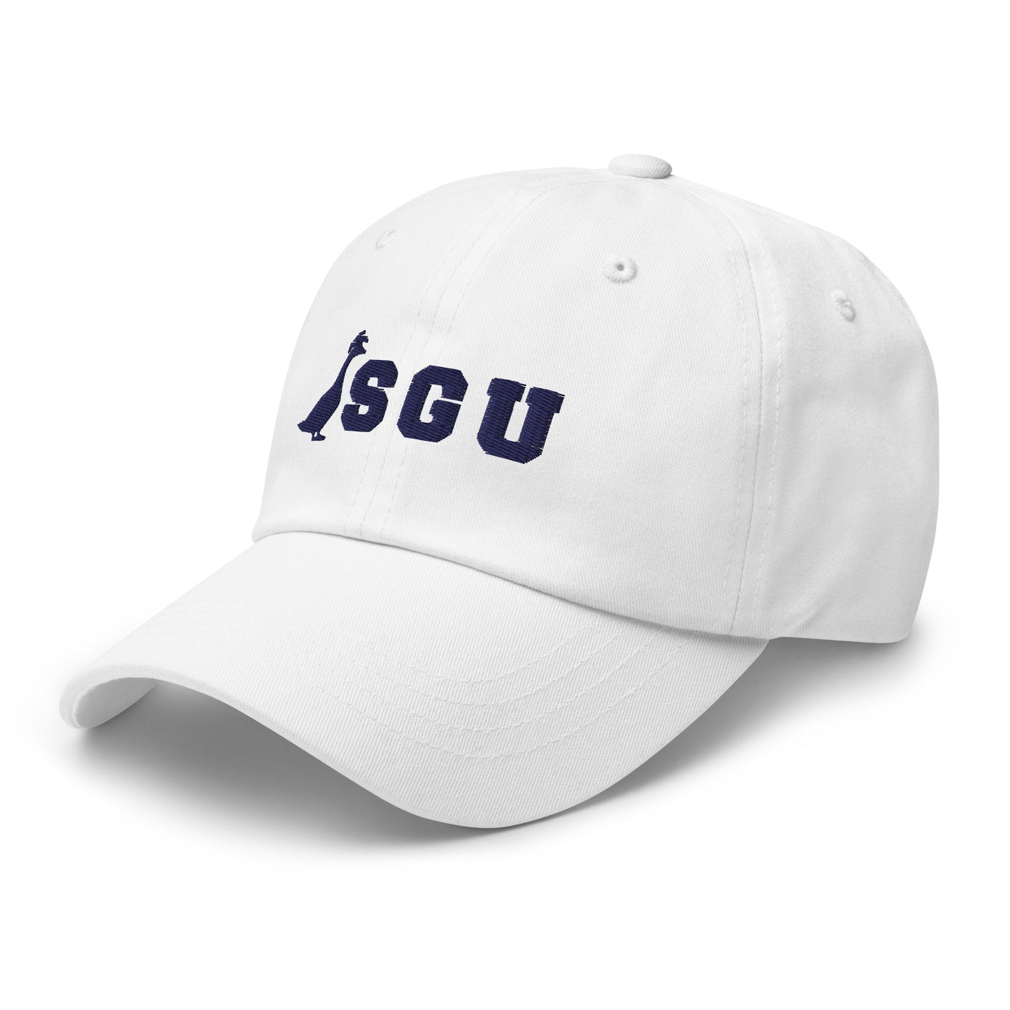 SGU Baseball Cap | White/ Navy