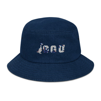 SGU Ghost Smoke | Denim Bucket Hat