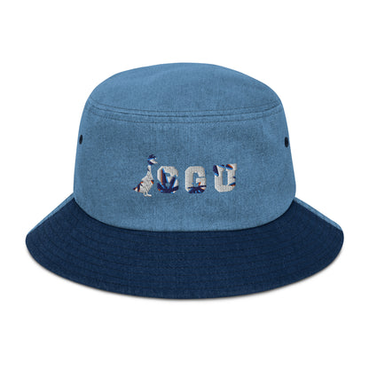 SGU Ghost Smoke | Denim Bucket Hat