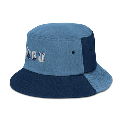 SGU Ghost Smoke | Denim Bucket Hat