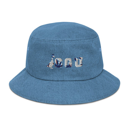 SGU Ghost Smoke | Denim Bucket Hat