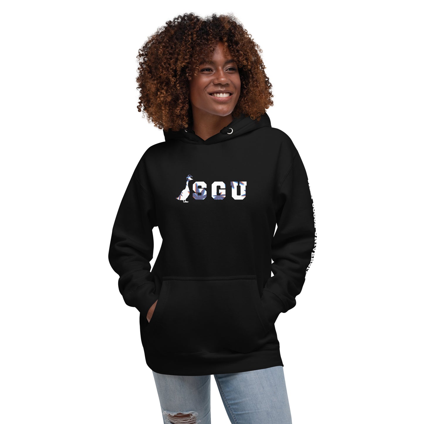 SGU Ghost Smoke | Premium Unisex Hoodie - Screen Print