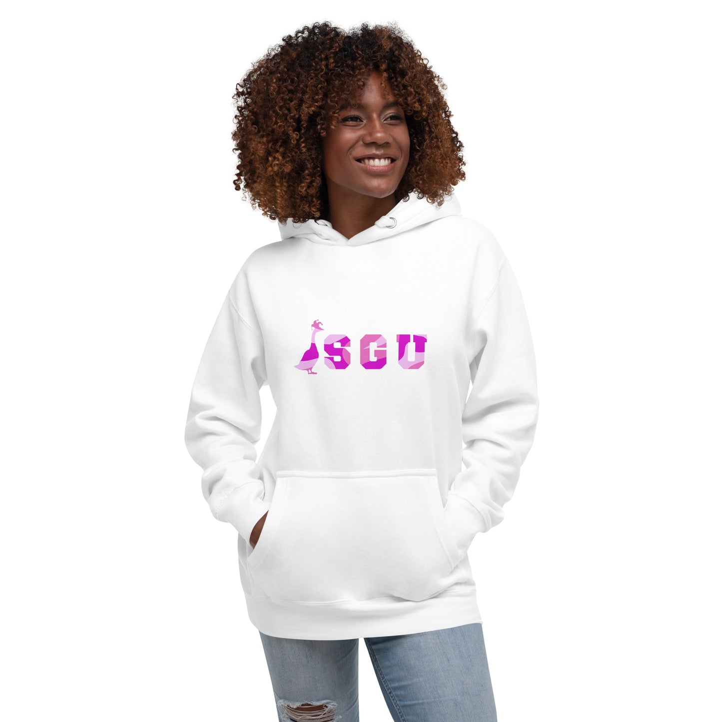 SGU Funky Pink | Premium Unisex Hoodie - Screen Print