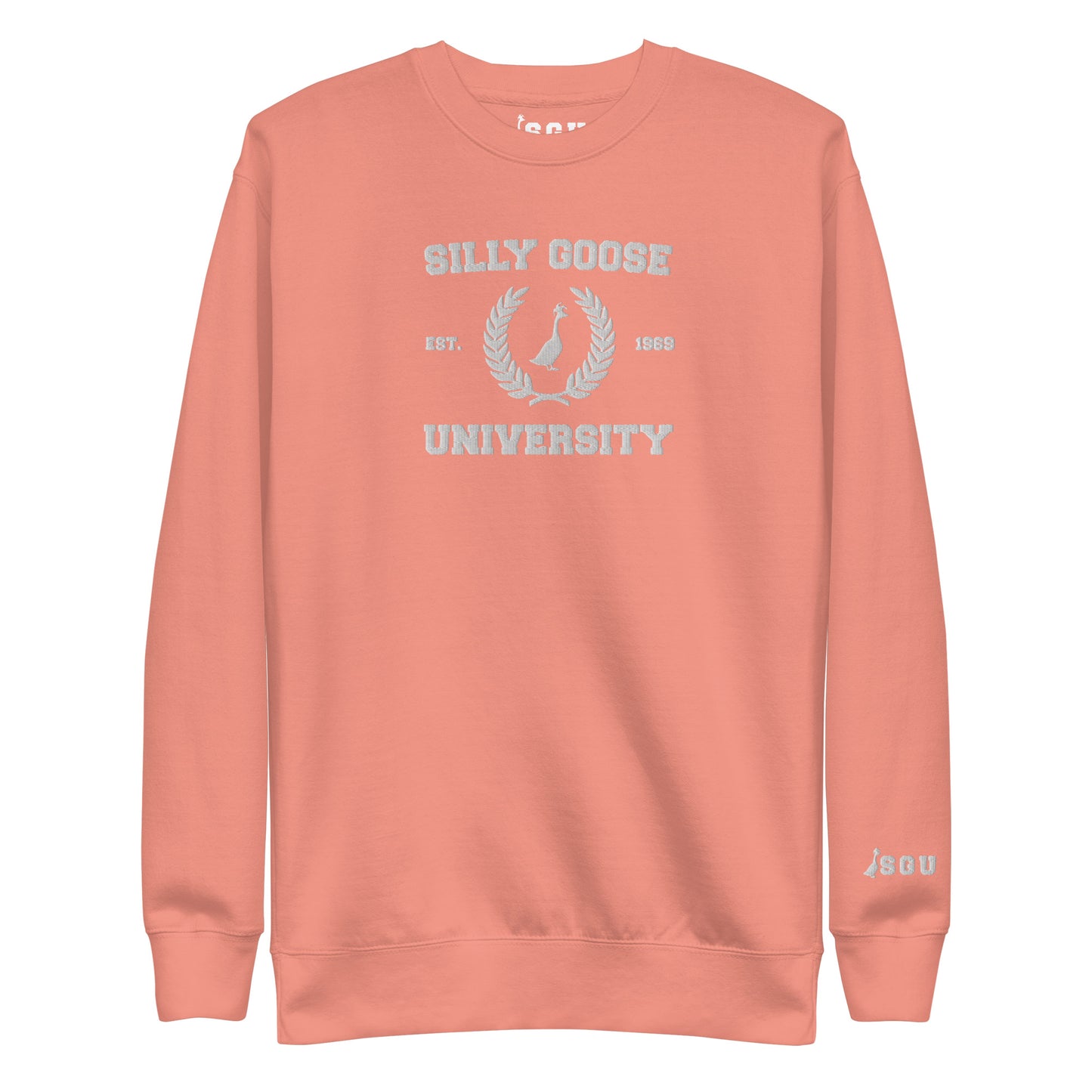 SGU Collegiate Seal | Premium Unisex Crewneck - Embroidered