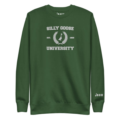 SGU Collegiate Seal | Premium Unisex Crewneck - Embroidered