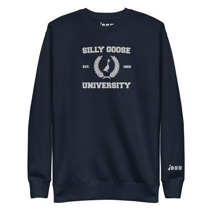 SGU Collegiate Seal | Premium Unisex Crewneck - Embroidered