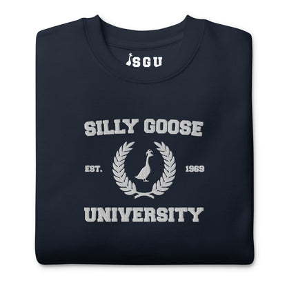 SGU Collegiate Seal | Premium Unisex Crewneck - Embroidered