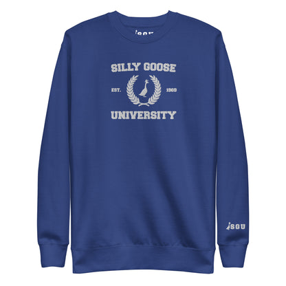 SGU Collegiate Seal | Premium Unisex Crewneck - Embroidered